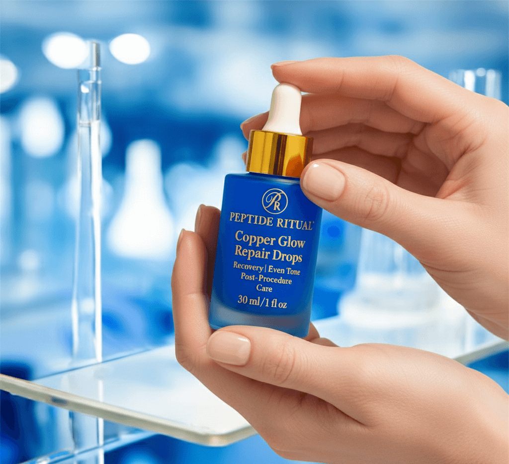 Tired skin? These copper glow drops™ are a perfect solution
