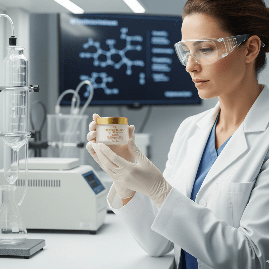 Eye lift peptide cream